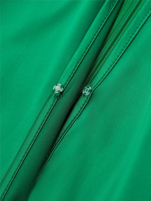 Women's Casual Dress Midi Dress Ruched Wedding Party