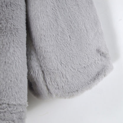 Comfortable Faux Coat Fur Casual Pocket Women's Warm