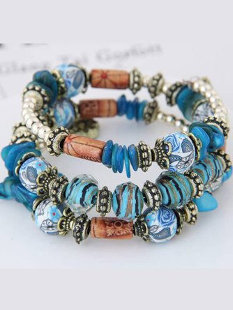 Women Fashion Bohemian Alloy Bracelet Accessories AH310