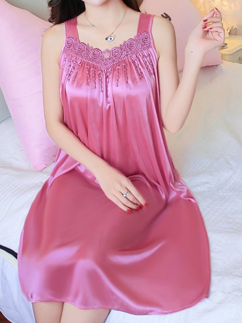 Sexy Lace Sling Nightdress QAR29