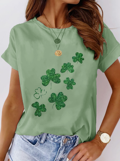 T-shirt ample et décontracté pour la Saint-Patrick MMq26