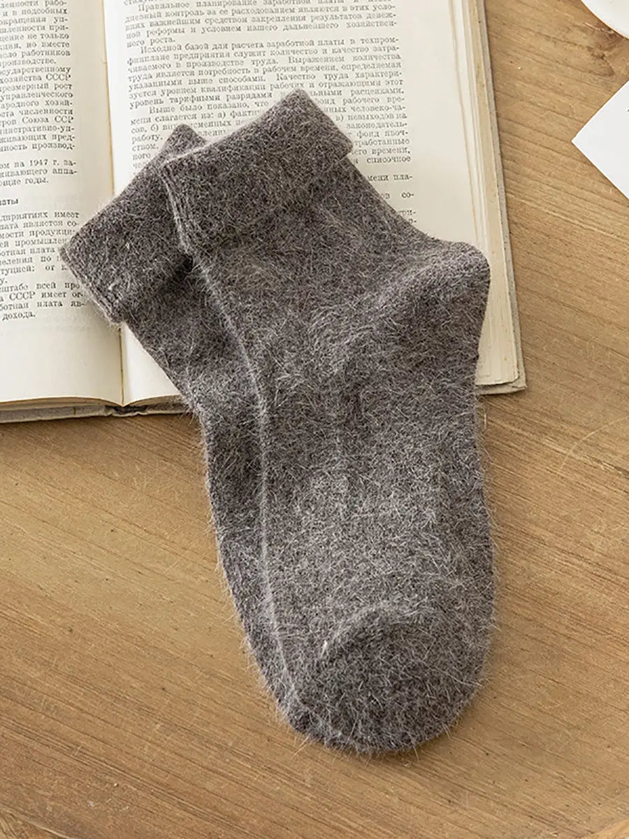 4 Pairs Women Winter Warm Wool Socks Ada Fashion