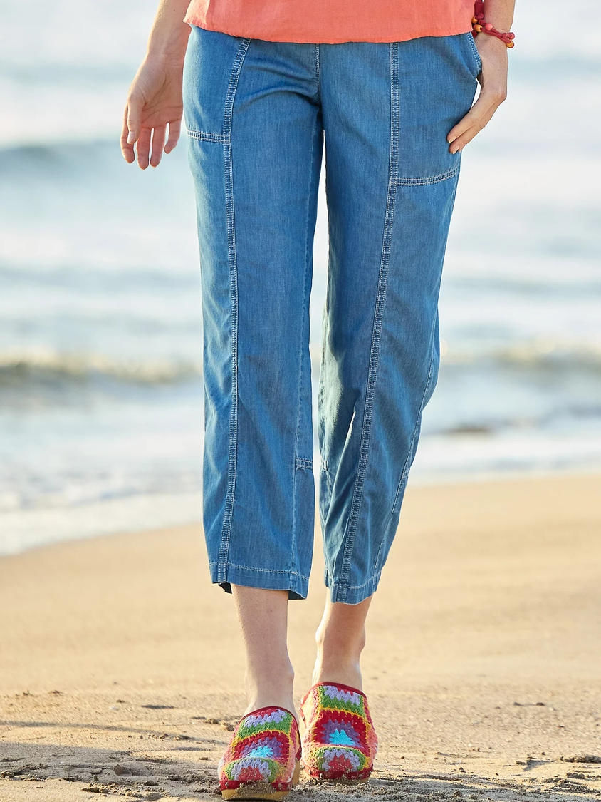 Plain Casual Denim Loose Jeans RR17