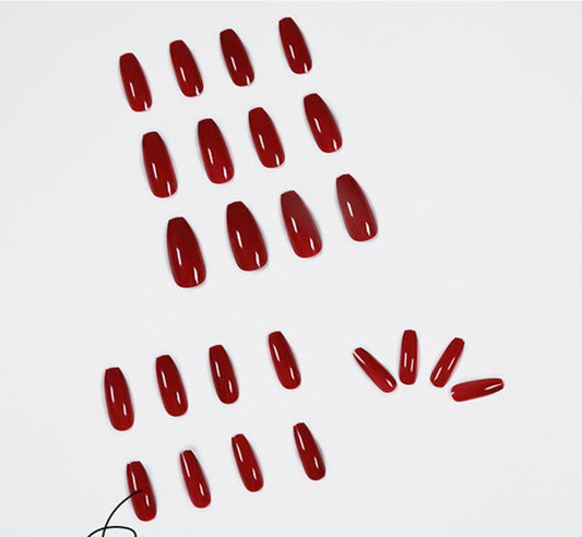 Pointed PVC Faux Nail Tips MJ10