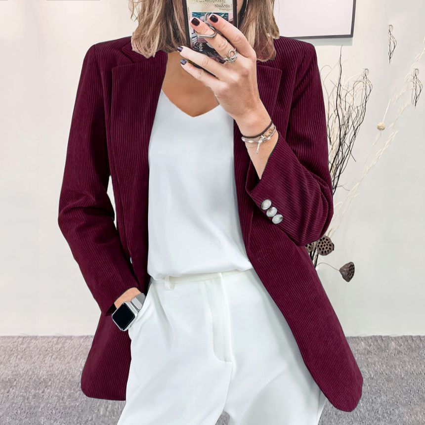 Blazer en velours côtelé AH433