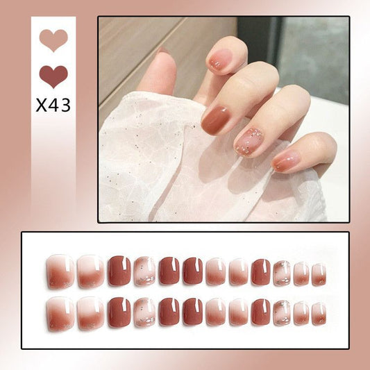 Gradient Faux Nail Stickers MJ8