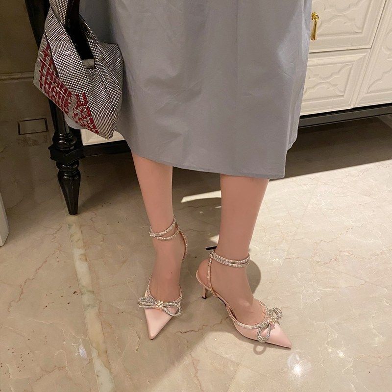 High-Heel Pointed Sandals AE1065