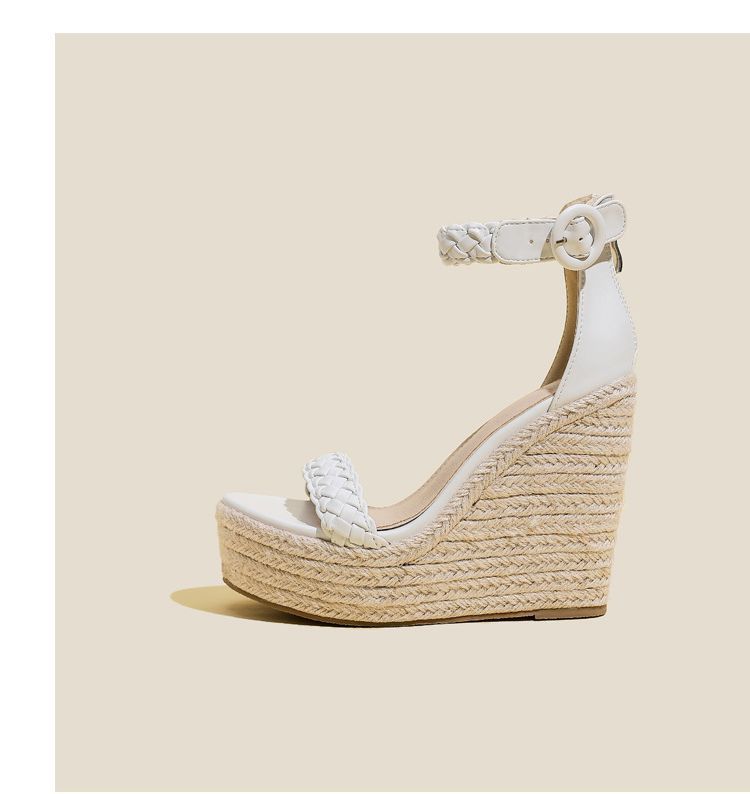 Platform Wedge-Heel Sandals AH338