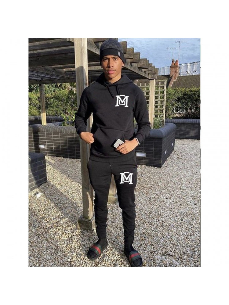 Winter Fleece Loose Men's Sweater Long Suits KT30