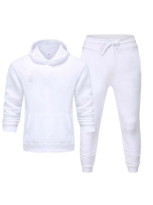 Outdoor Solid Plush Long Sleeve Mens Activewear LQ17