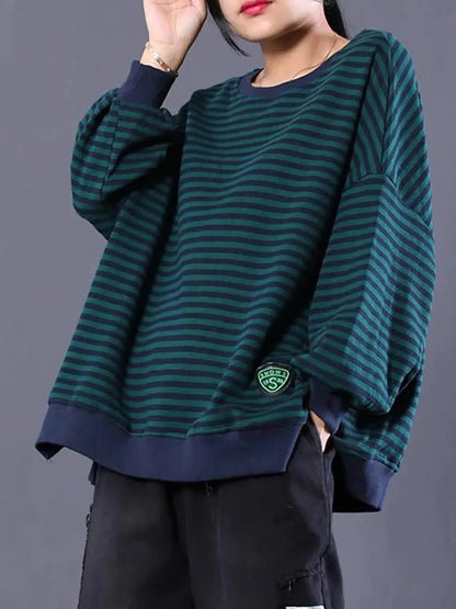Plus Size Buykud Hand-Made 100% Cotton Sweatshirt Ada Fashion