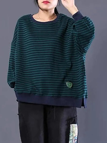 Plus Size Buykud Hand-Made 100% Cotton Sweatshirt Ada Fashion
