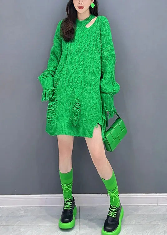 green ripped dress ZAPAKA Women Mermaid Long Prom Dress with Slit Green Strapless Cut Out Corset Formal Dress, Green / UK14