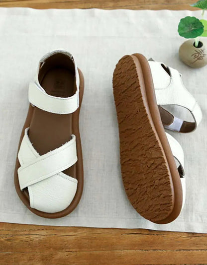 Summer Close Toe Comfortabel Flat Sandals Ada Fashion