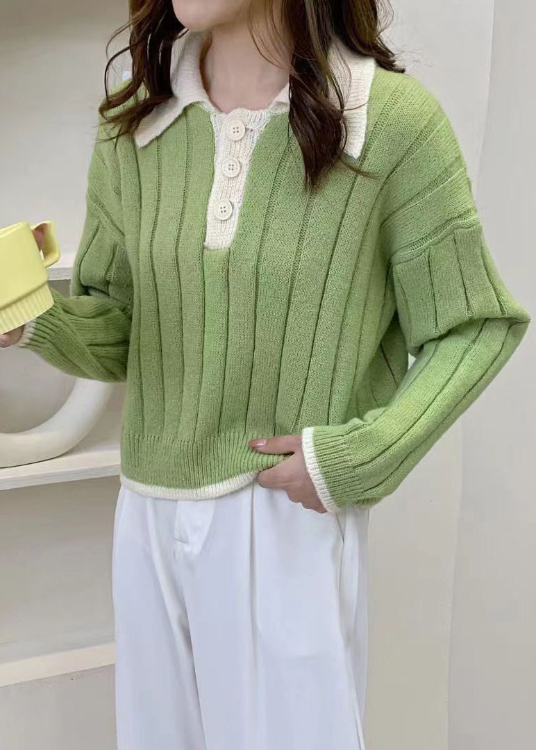 Women Pink Patchwork Cozy Knit Sweaters Fall