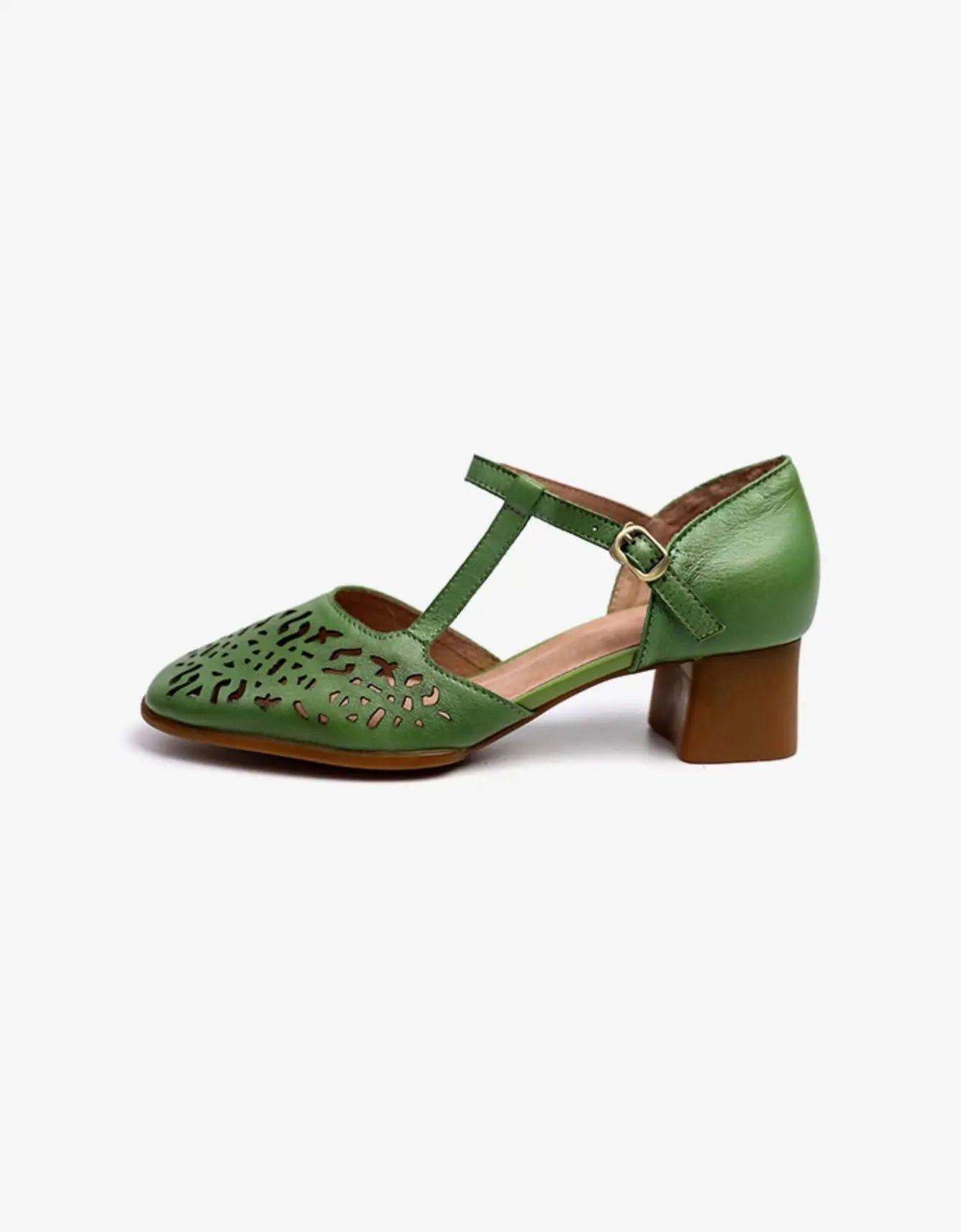 Women's Ankle-strap Vintage Chunky Shoes Ada Fashion