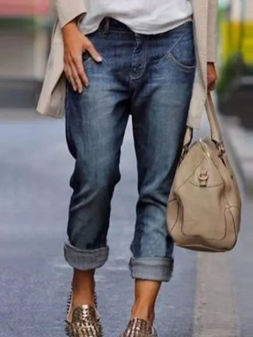 Loosen Denim Casual Jeans BB9