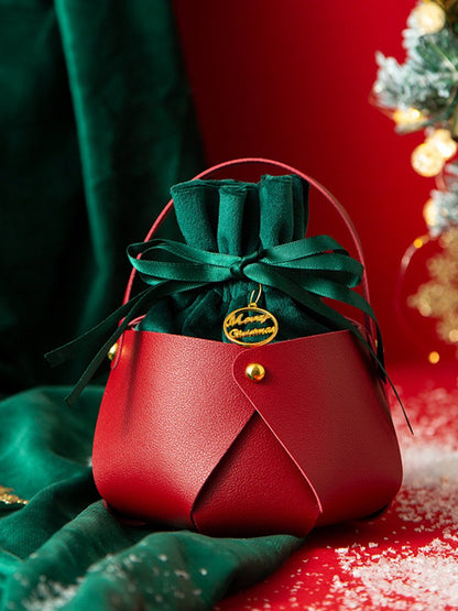 Sac cadeau de Noël pour pommes, sac de rangement QAR61