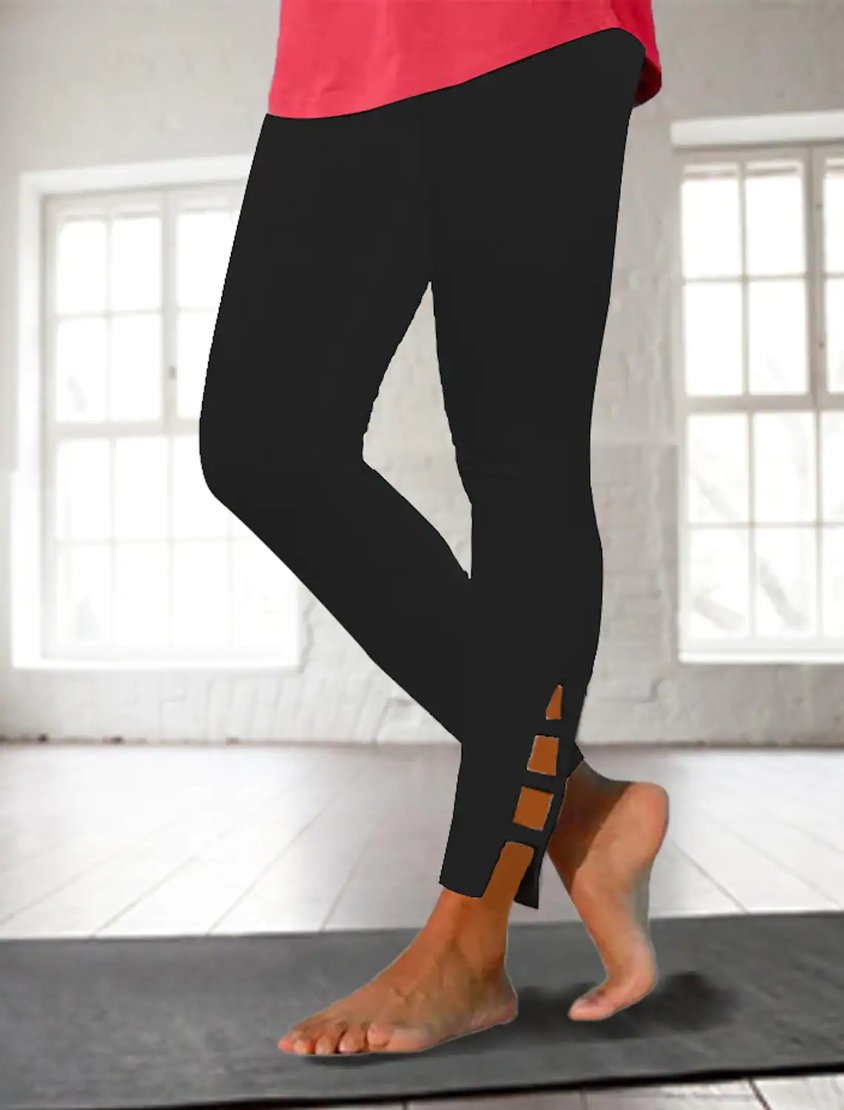 Plain Casual Tight Leggings BB39