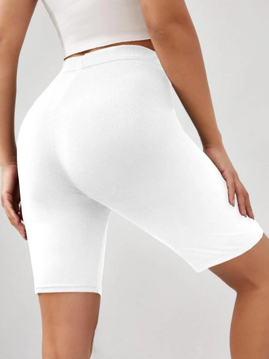 Lässige, schlichte Leggings mit normaler Passform QN76