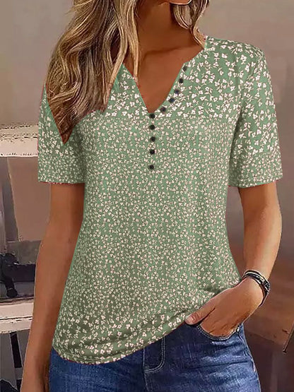 Chemise ample décontractée à col ras du cou et boucle mm283