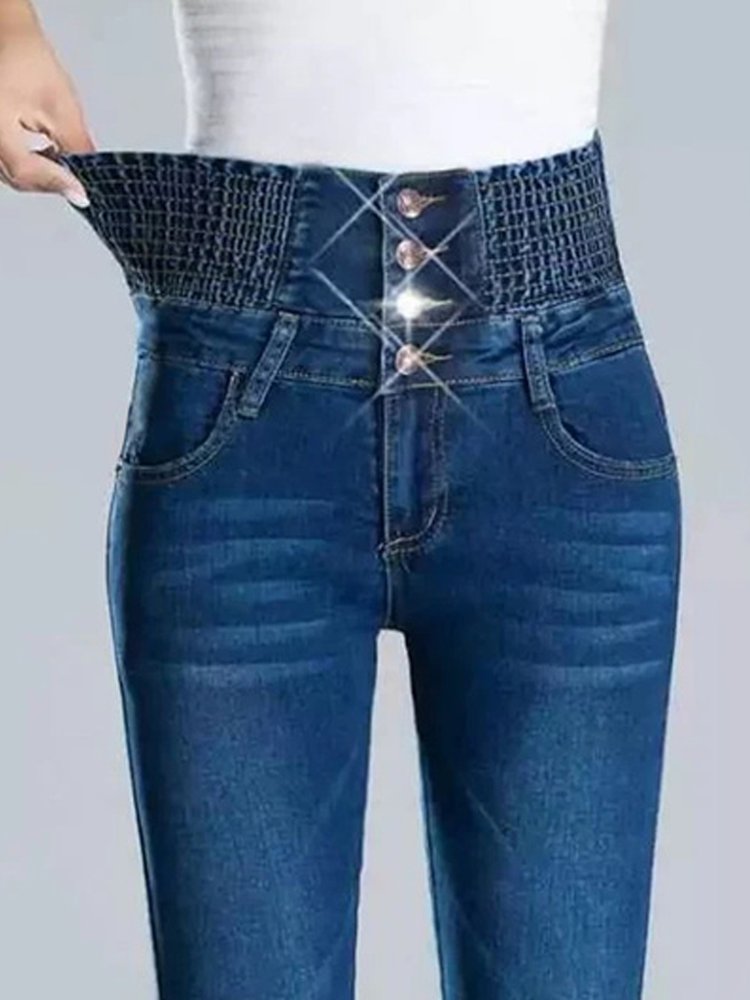 Lässige, enge Jeans mit hoher Elastizität AH562