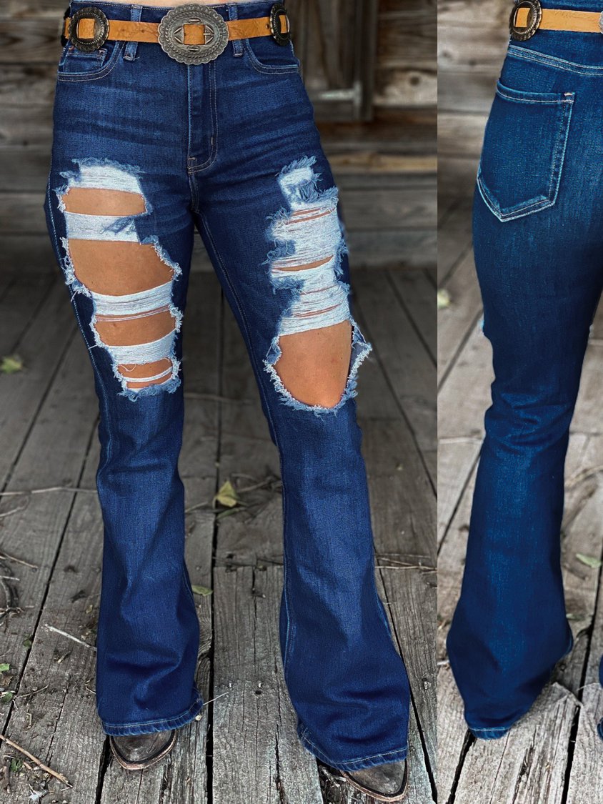 Blue Sheath Jeans BB15