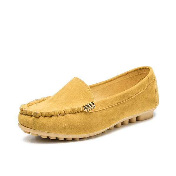 Flat Portable Soft Loafers For Women DD33